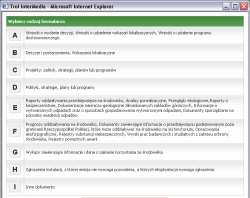 5. Elementy panelu administracyjnego Logowanie do programu Zakładka - Informacja o