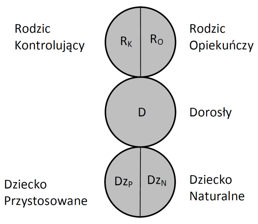 Teoretyczne podstawy analizy transakcyjnej 37 Rysunek 7. Analiza funkcjonalna stanów Ja Źródło: I. Stewart, V. Joines, TA Today.