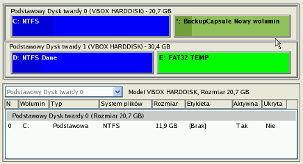 3. Z menu uruchomieniowego Linux wybierz Kreator przesyłania plików. Ten sam Kreator dostępny jest po wybraniu trybu PTS DOS. 4. Na stronie powitalnej Kreatora, kliknij przycisk Dalej. 54 5.