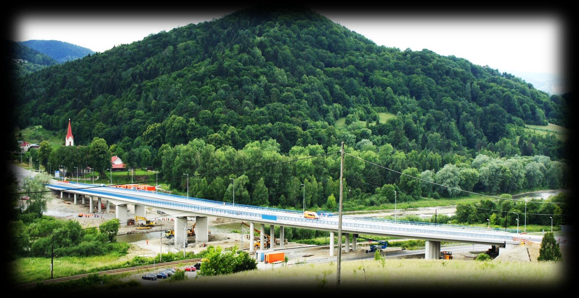 Budowa mostu granicznego na rzece Poprad Piwniczna Zdrój Mniszek n/ Popradem ZOSTAŁA ZREALIZOWANA BEZ WYPADKÓW PRZY