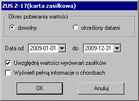 Forte Kadry i Płace 9 / 12 Obszar ZUS - zmiana klasyfikacji elementów Wynagrodzenie za pracę w godzinach nocnych i Wynagrodzenie za pracę w godzinach nocnych z zamkn.