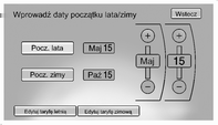 86 Wskaźniki i przyrządy pojazd wybierze taki okres, dla którego całkowity koszt ładowania będzie minimalny.