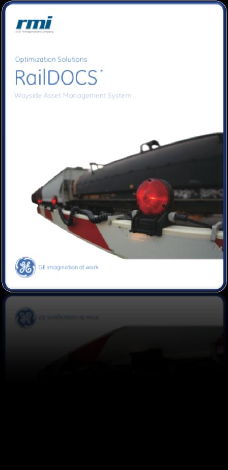 RailDOCS Służy do zarządzania infrastrukturą kolejową, wspomaga utrzymanie takich komponentów jak: urządzenia sygnalizacyjne, pojazdy i elementy infrastruktury kolejowej, umożliwia efektywne