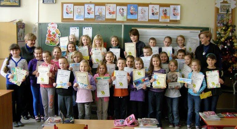 Wręczanie nagród i wyróżnień Alicja Kowalczyk klasa IIc Piotr Dworak klasa Va Karina