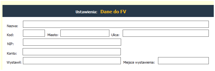 programu (Czytaj VAT z drukarki). Po wypełnieniu pól stawek trzeba je zapisać w programie przyciskiem Zapisz, znajdującym się na dole ekranu.