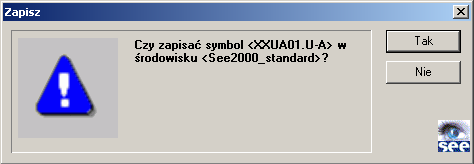 76 6.Edytor Symboli Wpisujemy nazwę PRODUC, Rozmiar 1.6, Współczynnik 0.4, Czcionkę Arial CE, Pisak 25. Zaznaczamy Wyrównaj do prawej, resztę przycisków dezaktywujemy. rys. 6.3 Ustalanie parametrów referencji Wybieramy miejsce wstawienia (-3.