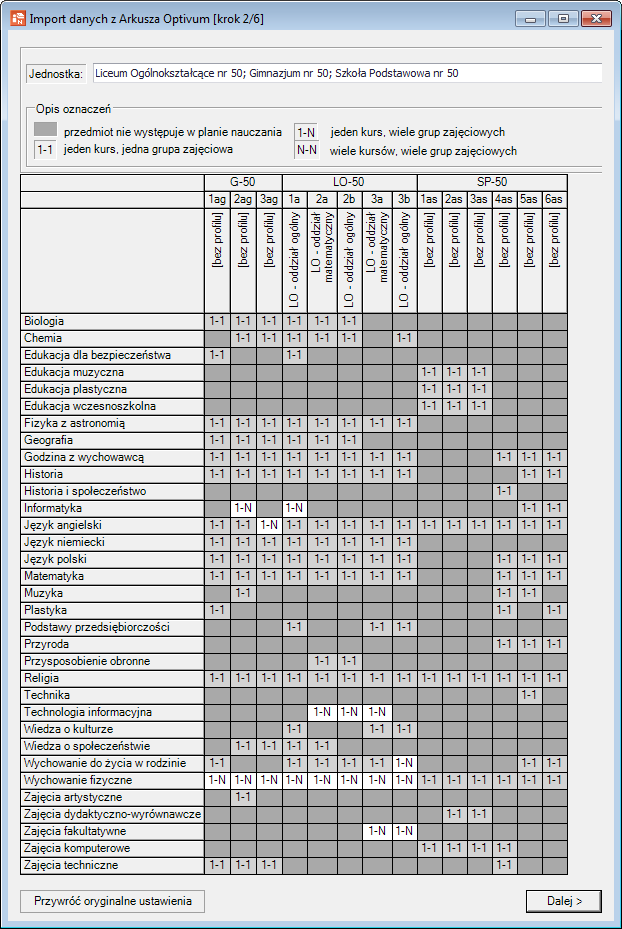 Sekretariat Optivum. Import danych z Arkusza Optivum do Sekretariatu Optivum 3/9 3. W oknie Wybierz plik odszukaj plik z danymi, zaznacz go i kliknij przycisk Otwórz.