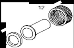 1 E1040769 Bypass Body Assembly (includes Bypass installation kit) 23,27 2 E3029967 Bypass Installation Kit 5,76 * E1034302 Bypass Repair Kit (Rotor Seals & Clips) 11,50 * E3028264 Drain Elbow for