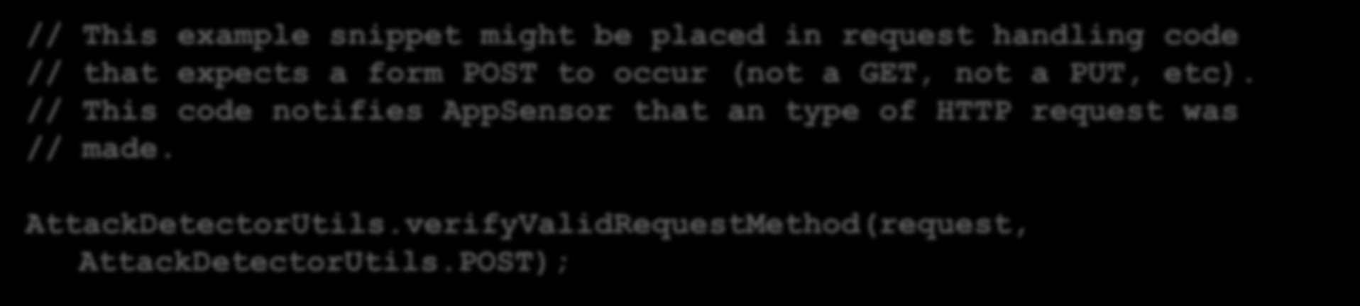 Jak zintegrować z własnym kodem? // This example snippet might be placed on a jsp that // handles HTTP 404 errors.