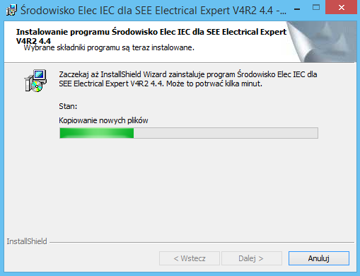 Wersja V4R2 SEE Electrical Expert Pierwsze kroki Instalowanie składników