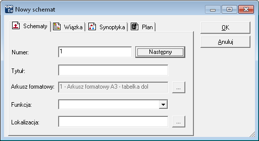 Pierwsze kroki SEE Electrical Expert Wersja V4R2 Klikamy prawym przyciskiem myszki na żółtej ikonie Projekt: pkroki i z menu wybieramy Nowa grupa.