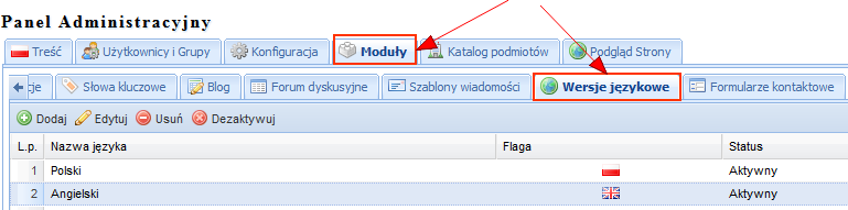 wyświetlanych artykułów w boxie Najnowsze artykuły, należy podać właściwą wartość. Wprowadzone zmiany, należy zapisać używając przycisku Zapisz. 8.5.