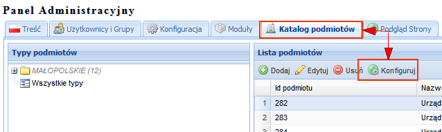 8.6. Stopka strony W stopce strony oprócz logotypów znajduje się również szereg odnośników do poszczególnych podstron portalu.