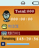 time, the system starts recording. The recording time is 10% longer than the set replay time.