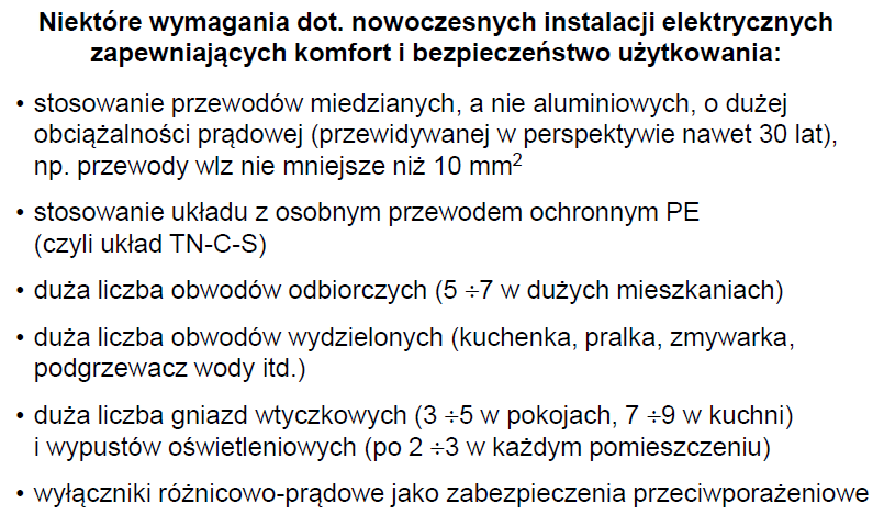 INSTALACJE MIESZKANIOWE ZAGROŻENIE PORAŻENIOWE Część czynna żyła