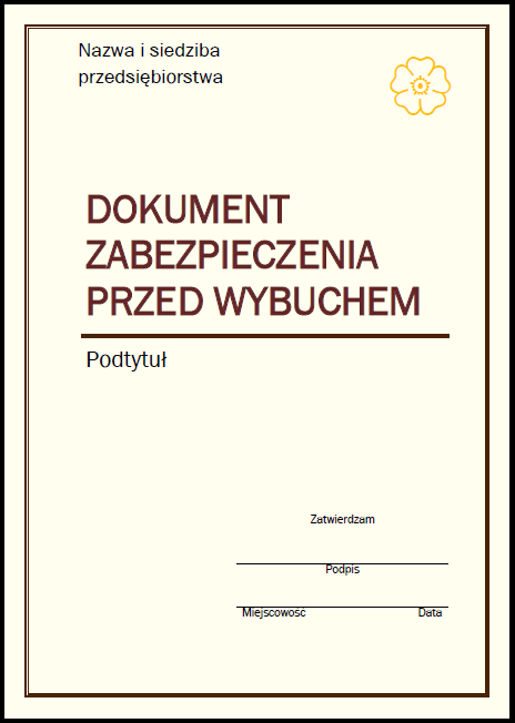 wykaz dokumentów odniesienia, wykaz i informacje o sporządzających DZPW.