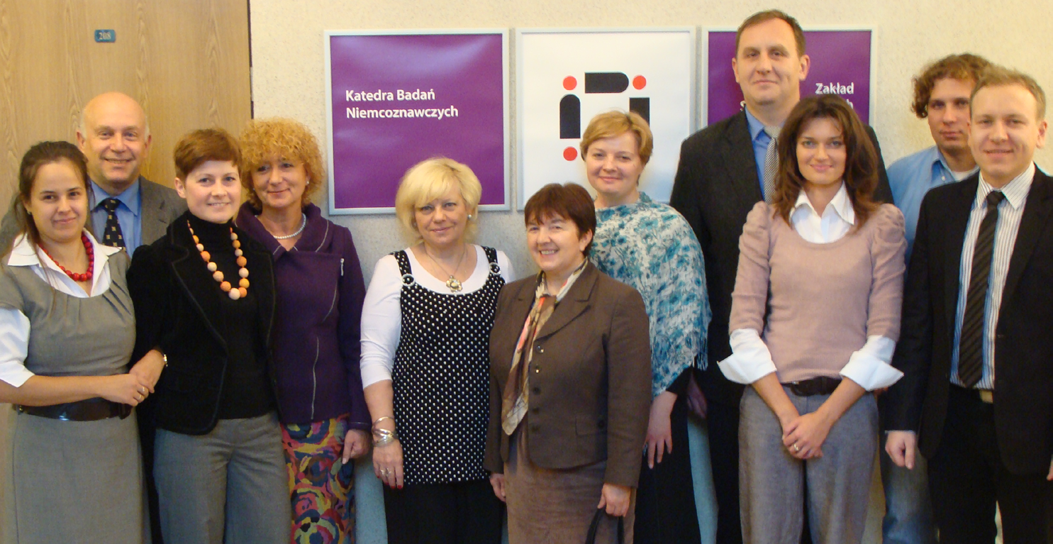 katedra badań niemcoznawczych pracownicy (stan z 5 listopada 2010 r.) prof. zw. dr hab. Krzysztof A.