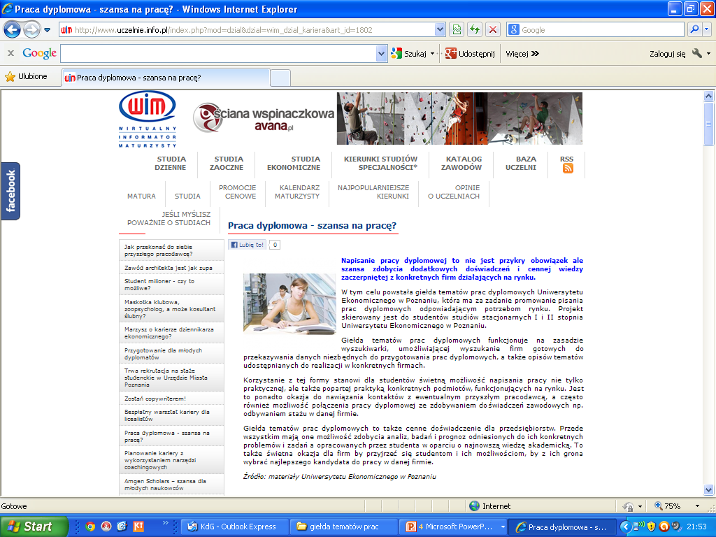 15 firm i instytucji.