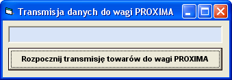 7. Opis plików wykonalnych 7.1. Plik wykonalny wmplw.exe dla wagi Proxima Plik wykonalny wmplw.