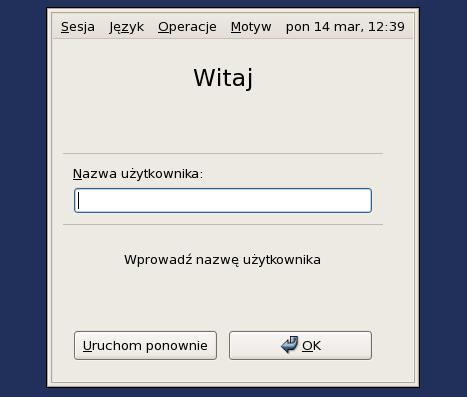 Pierwsze ćwiczenia przygotowują środowisko. 1. Uruchom środowisko wirtualizacji kliknij na umieszczoną na pulpicie komputera-gospodarza ikonę Oracle VM VirtualBox. 2.