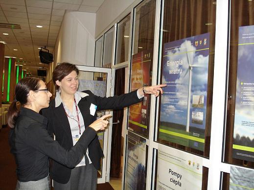 Wystawa promująca wykorzystanie odnawialnych źródeł energii COP 14, Poznań 2008 Wzorcowe