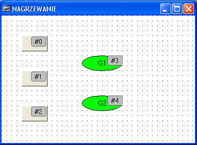 Nazwa nowej wizualizacji Okno edytora graficznego Ikony po prawej stronie paska narzędziowego służą do tworzenia elementów graficznych, począwszy od prostokątów i elipsy, a kończąc na bargrafie i