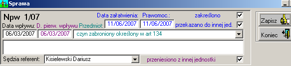 Opis sprawozdania MS-S16 w Wydziale Rodzinnym 16 Sprawozdanie MS-S18 Opis zmian Dział 1.