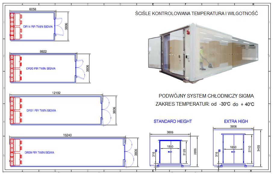 Oferujemy wynajem komór, sprzedaż, leasing, a także inne dogodne dla Klienta