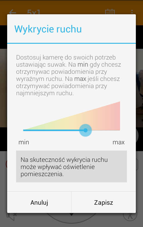 II. Aplikacja mobilna a) Wybierz pożądaną kamerę b) W menu rozwijanym z paska bocznego wybierz jakość obrazu c) Wybierz preferowaną jakość obrazu Rys. 44: Menu boczne Rys.