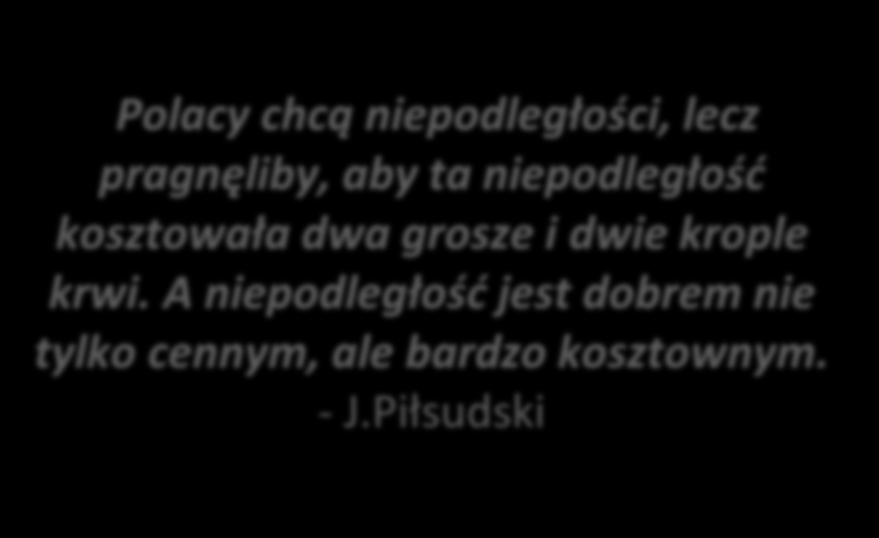 Wojskowa Komenda Uzupełnień we Włocławku Uprawnienia pracodawcy zatrudniającego żołnierza Narodowych Sił Rezerwowych Polacy chcą niepodległości, lecz pragnęliby, aby ta niepodległość kosztowała dwa