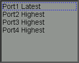 6. Podstrony 6.1. ArtNet ArtNet: Wybór jednej z 256 dostępnych linii DMX w protokole Art-Net.