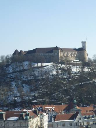 Zwiedzanie oczywiście stałe punkty jak stare miasto, zamek to podstawa i są to oczywiście jedne z pierwszych rzeczy jakie robi się w Lublanie.