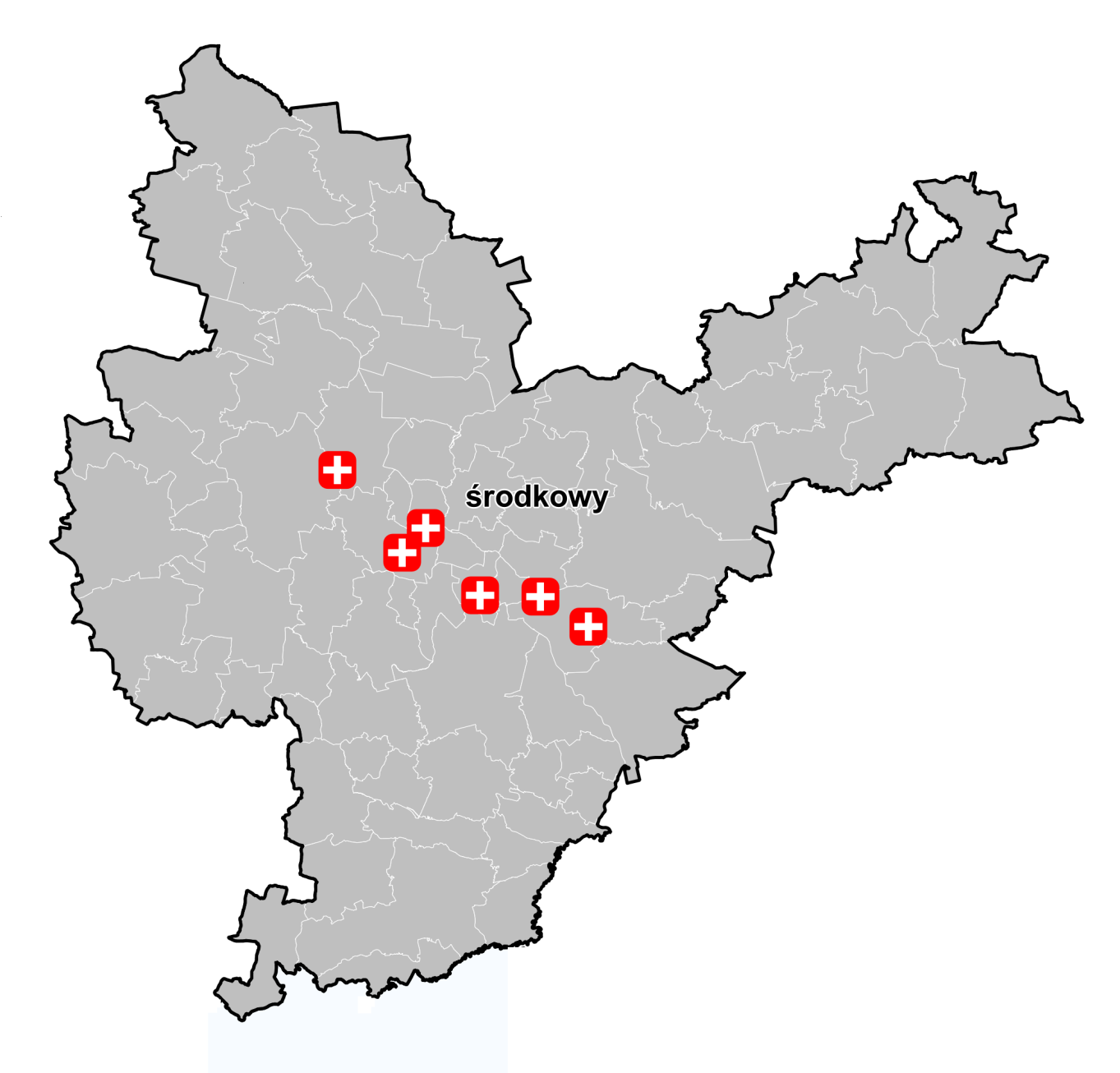 CENTRA MEDYCZNE PODREGION CENTRALNY GÓRNOŚLĄSKIE CENTRUM REHABILITACJI REPTY W TARNOWSKICH GÓRACH SZPITAL SPECJALISTYCZNY NR 2 W BYTOMIU (CENTRUM PERINATALNE) CENTRUM LECZENIA OPARZEŃ W