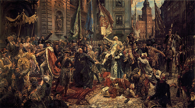 3 maja 2012 221 rocznica uchwalenia Konstytucji 3 Maja ( pierwszej w Europie a drugiej na świecie po konstytucji Stanów Zjednoczonych ) JAN MATEJKO- Konstytucja 3 maja 1791 r.