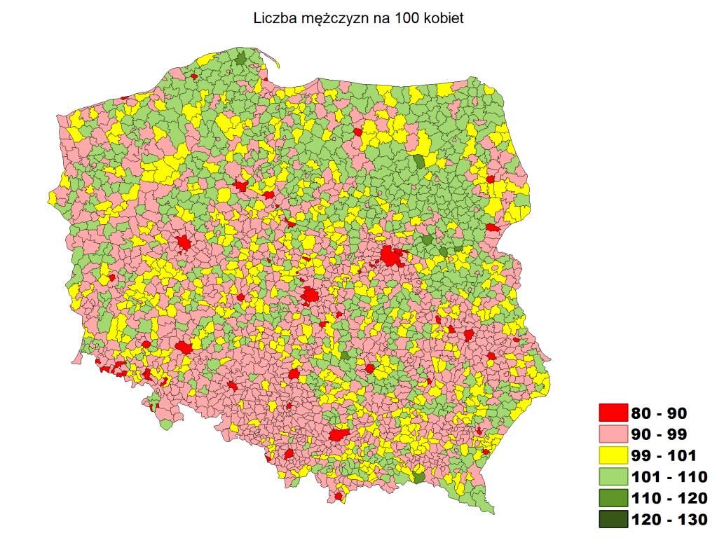 Kolejne mapy przedstawiają ten sam