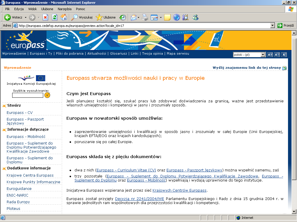 EUROPASS www.