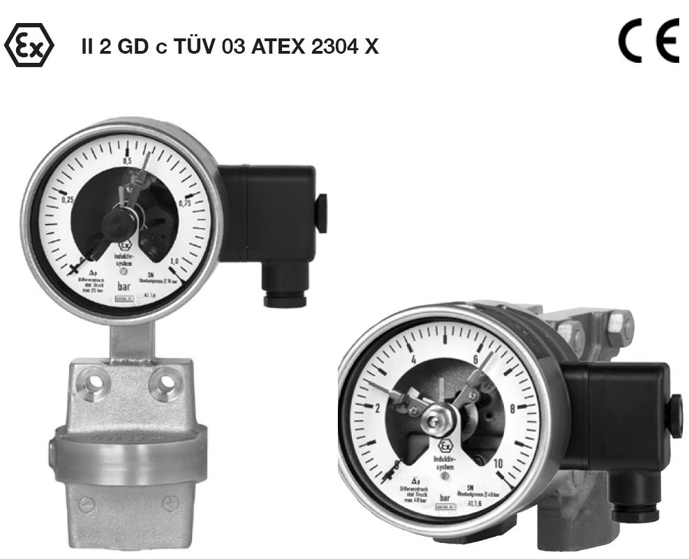 Instrukcja obsługi Manometry Model 7 wg dyrektywy