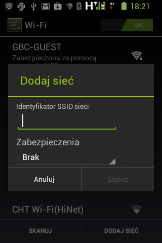 4. Korzystanie z Internetu 4.1 Połączenie z Internetem Twój telefon łączy się z Internetem za pośrednictwem: Wi-Fi GPRS / EDGE / 3G / 3.