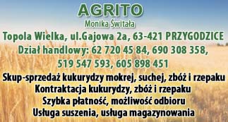 22 OG OSZENIA DROBNE Twój Puls Tygodnia wtorek - 27 paÿdziernika 2015 r. Sprzedam siewnik z agregatem Hydropak zachodni, p³ug 4 skibowy, obrotowy, rozsiewacz nawozu 600 l Rauch. Tel.
