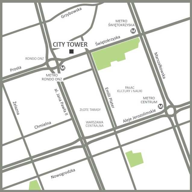 000m 2 Rozpoczęcie: 2017 Zakończenie: 2021 Capex:400mlnPLN Projekt zakłada budowę obiektów o funkcji biurowej i handlowej, w tym budynku wysokościowego.