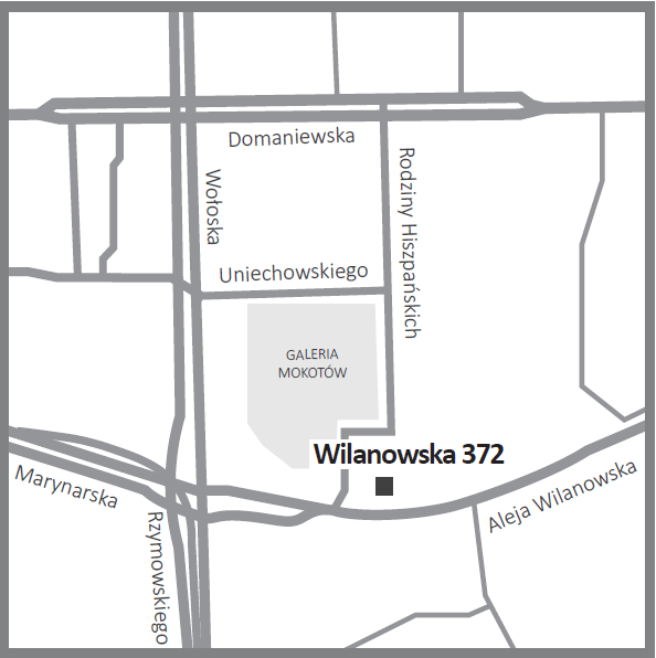 PROJEKTY DEWELOPERSKIE - W PRZYGOTOWANIU 9 CITY TOWER 10 2 WILANOWSKA OFFICE HUB PROJEKT W PRZYGOTOWANIU PROJEKT W PRZYGOTOWANIU ul. ŚWIĘTOKRZYSKA 36 al.