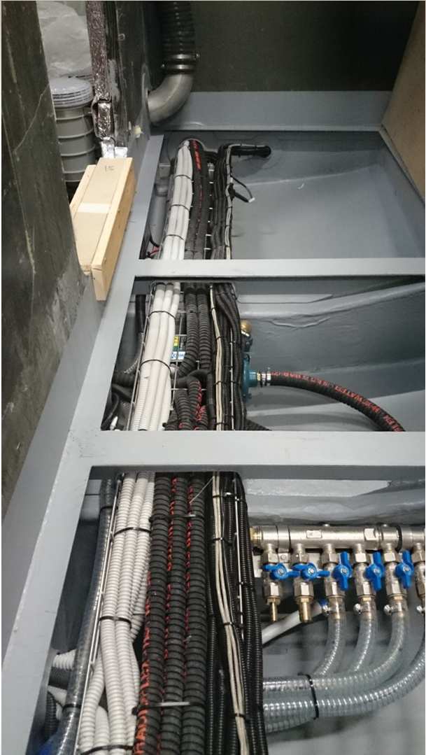 DOŚWIADCZENIE BUDOWA KOMPLETNYCH INSTALACJI ELEKTRYKI I ELEKTRONIKI POKŁADOWEJ Pierwszy etap budowy