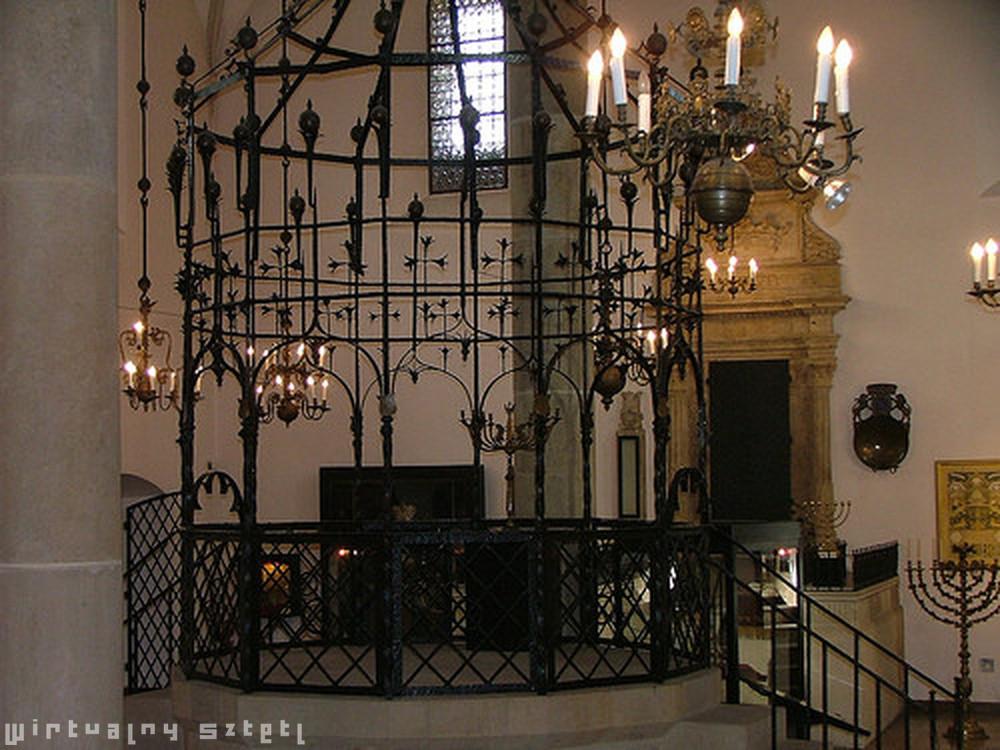 Wnętrze synagogi w Tykocinie, fot. K.