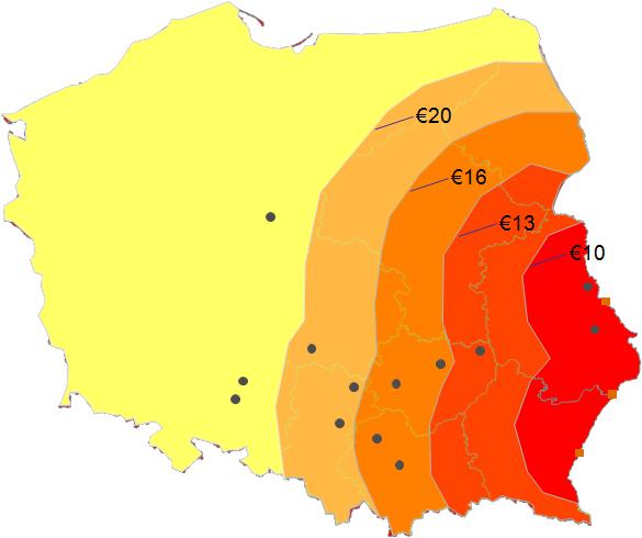 Przy cenie 23EUR/t CO 2