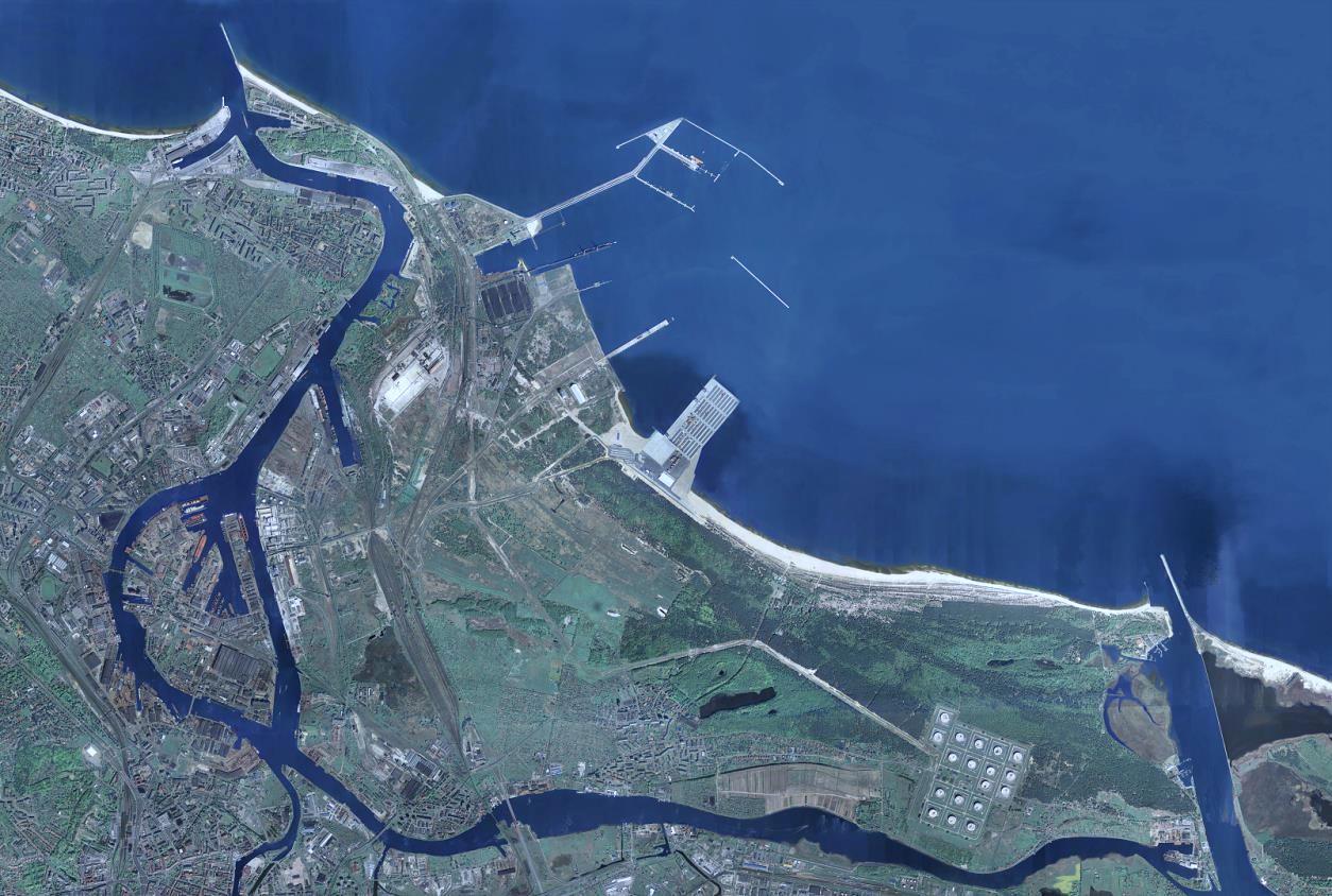 2 Rozbudowa nabrzeży wraz z pogłębieniem toru wodnego w Porcie Wewnętrznym 3 4 4 6 1. Nabrzeże Przemysłowe 2. Nabrzeże Obrońców Westerplatte Wartość inwestycji ok.