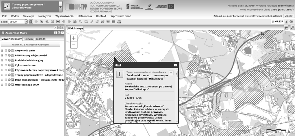 SYSTEMY WSPOMAGANIA W INŻYNIERII PRODUKCJI Inżynieria Systemów Technicznych darowanie powierzchni ziemi, w tym terenów zdegradowanych i poprzemysłowych [11].