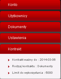 formularza dostępnego na stronie www.antysciaga.pl w zakładce kontakt, poprzez wysłanie maila na adres: kontakt@antysciaga.pl, bądź telefonu pod numer (22) 100 11 11. Zakładka KONTRAKT (Ilustracja 10.