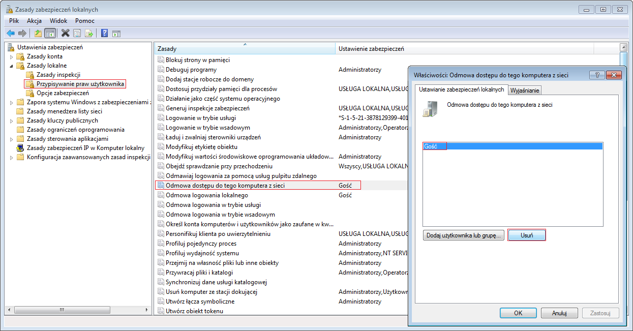 Część 1: Wstęp Interfej Graficzny Użytkownika A3Client.exe Port 10150 Usługa archiwizacji A3Service.exe Repozytorium (lista reguł) A3Repository.exe domyślnie 30 s. A3ArchProcess.
