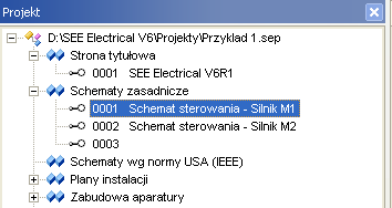 Konfiguracja programu JeŜeli projekt jest zamknięty naleŝy wybrać polecenie Plik >> Konfiguracja SEE Electrical. Opcja Wyświetlaj menu wstęgowe włącza/wyłącza minipasek narzędzi. A.4.