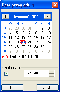 UmoŜliwiono takŝe dodanie czasu do daty przeglądu i daty załoŝenia schematu. A.6.2. UDOSKONALENIA DLA DATY PRZEGLĄDU Data przeglądu nie jest dodawana automatycznie podczas zakładania schematu.
